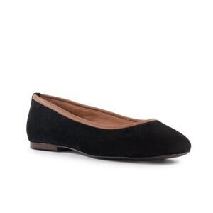 NEW SEYCHELLES women's city streets suede flats in black suede
